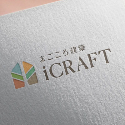 iCRAFT　ロゴデザイン　工務店